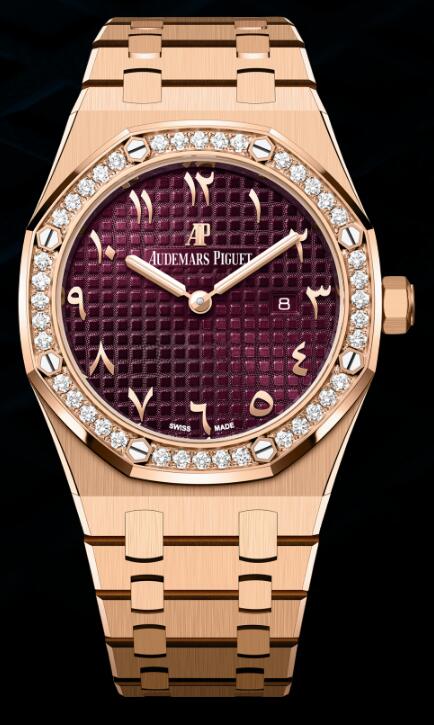 Audemars Piguet Replica Watch Royal Oak 67651 Quartz Pink Gold 67651OR.ZZ.1261OR.06